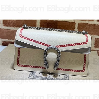 Gucci Dionysus Small Shoulder Bag 499623 Leather White