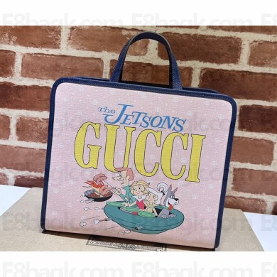 Gucci print tote bag 605614 GG Supreme canvas 07