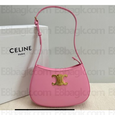 Celine MEDIUM TILLY BAG in shiny calfskin Pink 2024