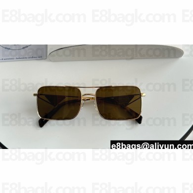 Prada Sunglasses with Triangle Logo SPRA52S 04 2024