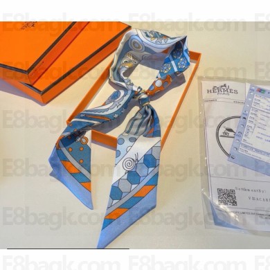 Hermes Twilly Silk Scarf 5x86cm 240221 13 2024