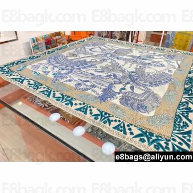 Hermes Shawl 140 Scarf in cashmere and silk 140x140cm Top Quality 58 2024