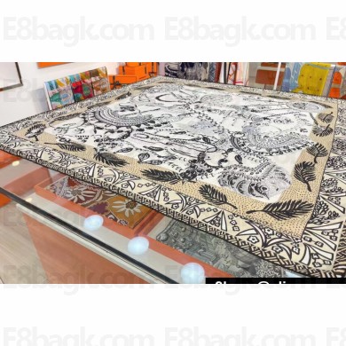 Hermes Shawl 140 Scarf in cashmere and silk 140x140cm Top Quality 59 2024