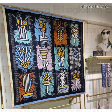 Hermes Shawl 140 Scarf in cashmere and silk 140x140cm Top Quality 88 2024