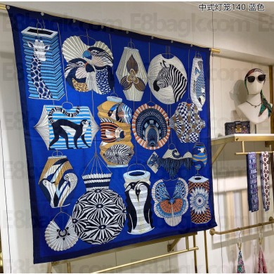Hermes Shawl 140 Scarf in cashmere and silk 140x140cm Top Quality 100 2024