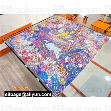 Hermes scarf 90x90cm in silk twill Top Quality 31 2024