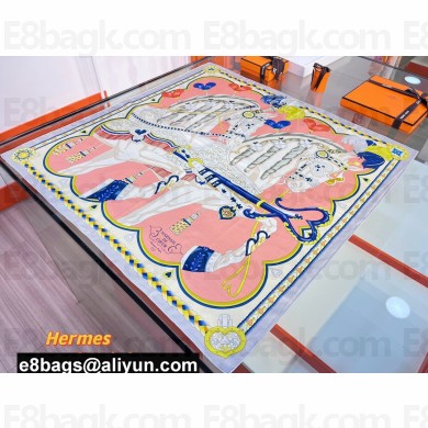 Hermes scarf 90x90cm in silk twill Top Quality 33 2024