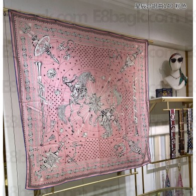 Hermes Shawl 140 Scarf in cashmere and silk 140x140cm Top Quality 146 2024