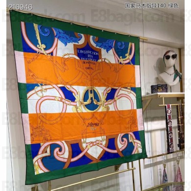 Hermes Shawl 140 Scarf in cashmere and silk 140x140cm Top Quality 156 2024