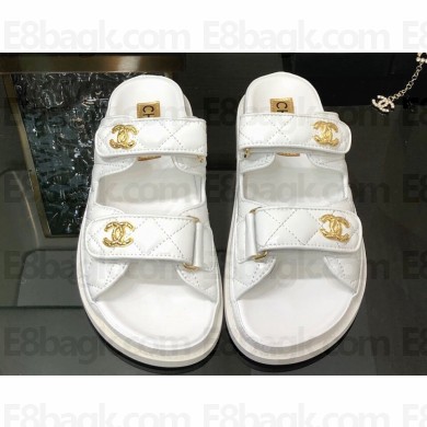 Chanel  CC Logo Beach Mules Sandals 20 2024