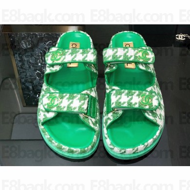 Chanel  CC Logo Beach Mules Sandals 26 2024