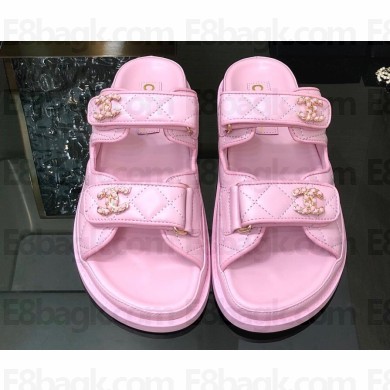 Chanel  CC Logo Beach Mules Sandals 10 2024