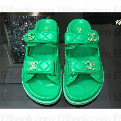 Chanel  CC Logo Beach Mules Sandals 11 2024