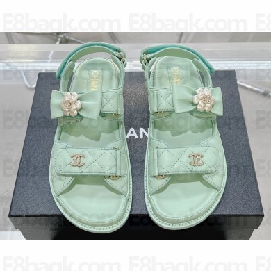 Chanel  CC Logo Beach Sandals 03 2024