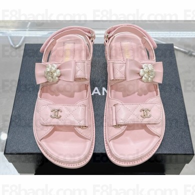 Chanel  CC Logo Beach Sandals 04 2024