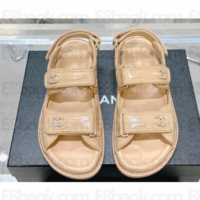 Chanel  CC Logo Beach Sandals 07 2024