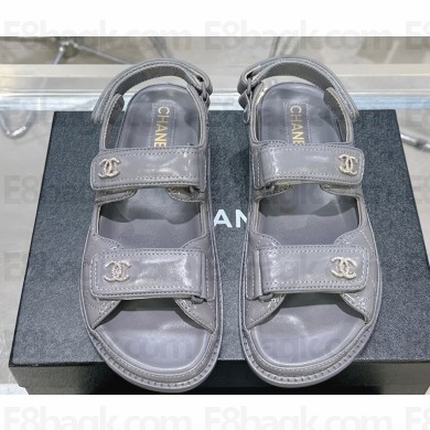 Chanel  CC Logo Beach Sandals 08 2024