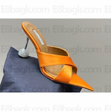 Aquazzura Heel 8.5cm Yes Darling Mules with crossover straps 17 2024