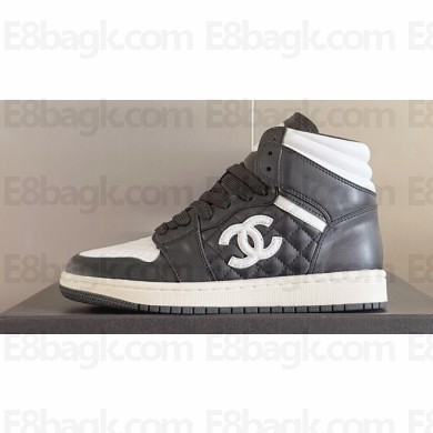 Chanel Quilting CC Logo High-top Women/Men Sneakers Top Quality 01 2024