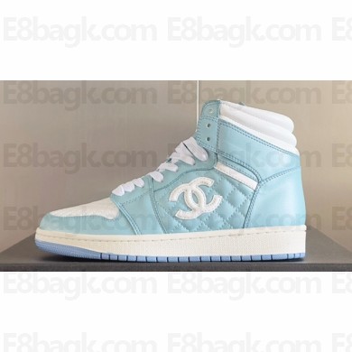 Chanel Quilting CC Logo High-top Women/Men Sneakers Top Quality 05 2024