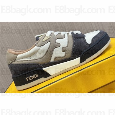 Fendi Match Leather low tops Women/Men Sneakers 05 2024