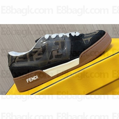 Fendi Match Leather low tops Women/Men Sneakers 17 2024