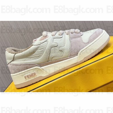 Fendi Match Leather low tops Women/Men Sneakers 02 2024