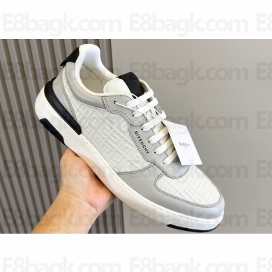Givenchy Calfskin Wing G4 Men's Sneakers White/Gray 2024
