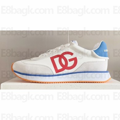 Dolce & Gabbana Calfskin Men's sneakers with DG logo print Top Quality 03 2024