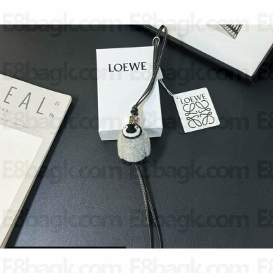 Loewe Baby Penguin charm in felt and calfskin