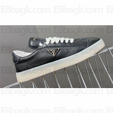 Prada Lane leather Women/Men Sneakers with enameled triangle 2EE394 07 2024