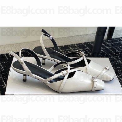 Cotemp Meraki Slingback Pumps White 2024