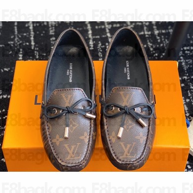 Louis Vuitton Gloria Flat Loafers in Monogram Canvas