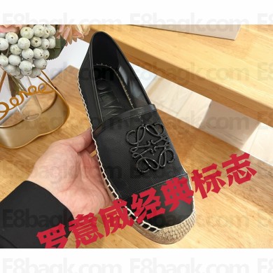 Loewe anagram Mesh Espadrilles Black 2024