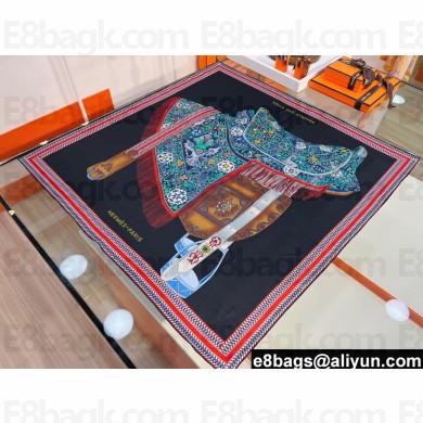 Hermes scarf 90x90cm in silk twill Top Quality 51 2024