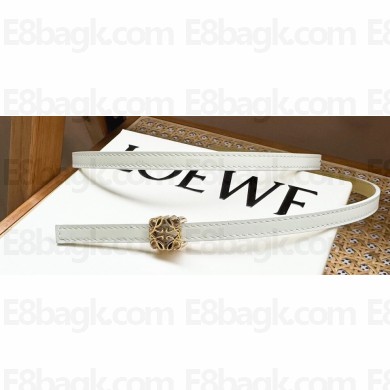 Loewe Width 1cm Reversible Anagram cube belt in smooth calfskin 08