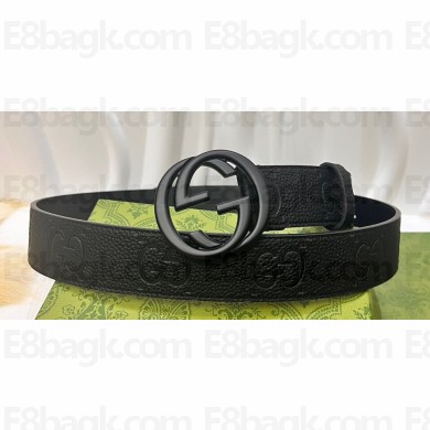 Gucci Width 4cm Interlocking G belt 01 2024