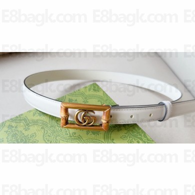 Gucci Width 2cm Belt with Double G buckle and bamboo ‎768464 03 2024