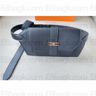 Hermes Elan Pocket 24 belt Black/Gold