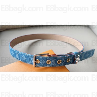 Louis Vuitton Denim Reversible Belt 02