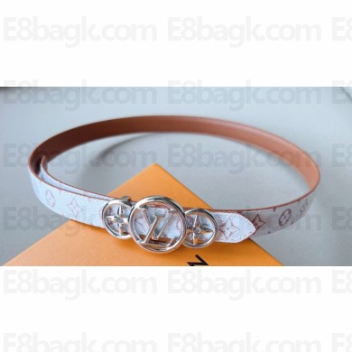 Louis Vuitton LV Trio 20mm Reversible Belt M8481W Dune