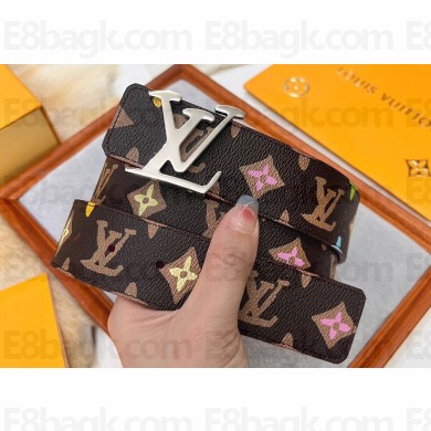 Louis Vuitton Width 4cm LV Tag 40mm Reversible Belt M8586V 01