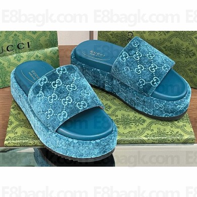 Gucci GG platform slide sandals 02 2024 