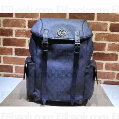 Gucci Ophidia GG medium backpack Bag 598140 Blue 2024