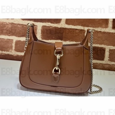 Gucci Jackie Notte mini Bag 782889 in leather Brown 2024