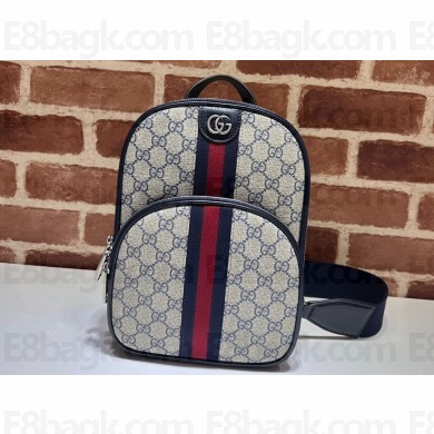 Gucci Web Ophidia GG crossbody bag 779915 Beige/Blue 2024