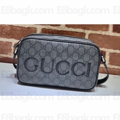 Gucci mini shoulder bag 768391 GG Gray 2024
