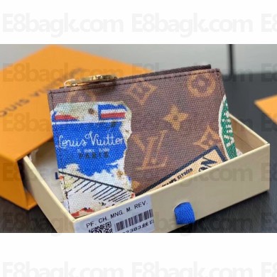 Louis Vuitton Monogram Canvas Lisa Wallet Flight Mode 2024