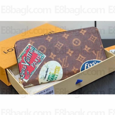 Louis Vuitton Monogram Canvas Zippy Wallet Flight Mode 2024