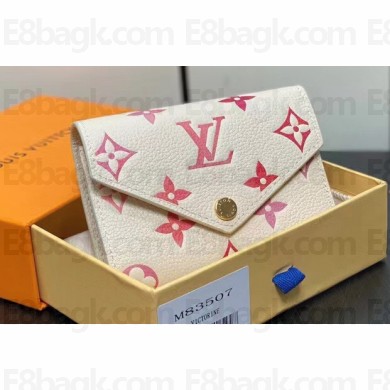 Louis Vuitton Monogram Empreinte leather Victorine Wallet M83507 Sunrise Aquarelle 2024